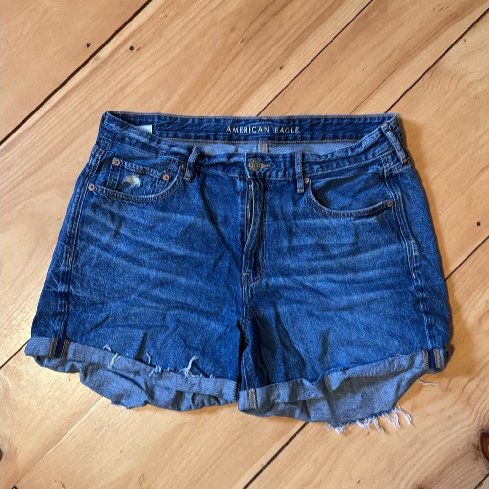 American Eagle Outfitters Women's Classic Blue Jean Shorts